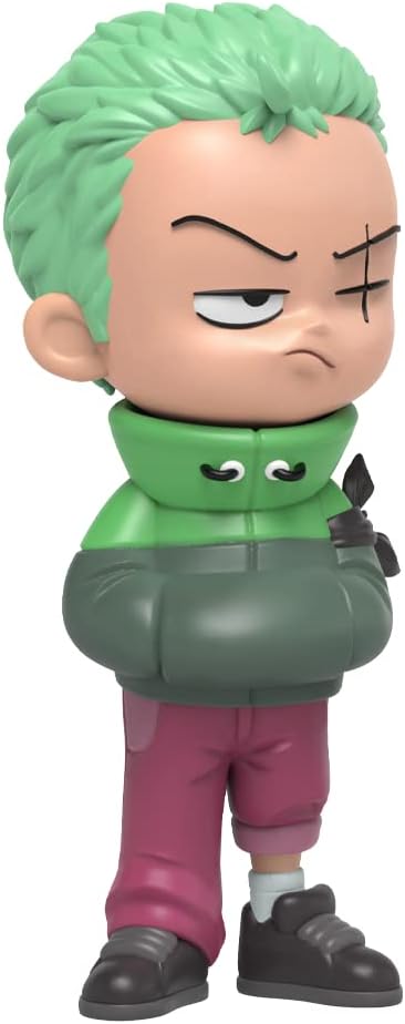 Mighty Jaxx CosmiQ One Piece: Zoro Sammlerfigur, One-Piece-Kunstspielzeug, Sammlerstück aus Vinyl