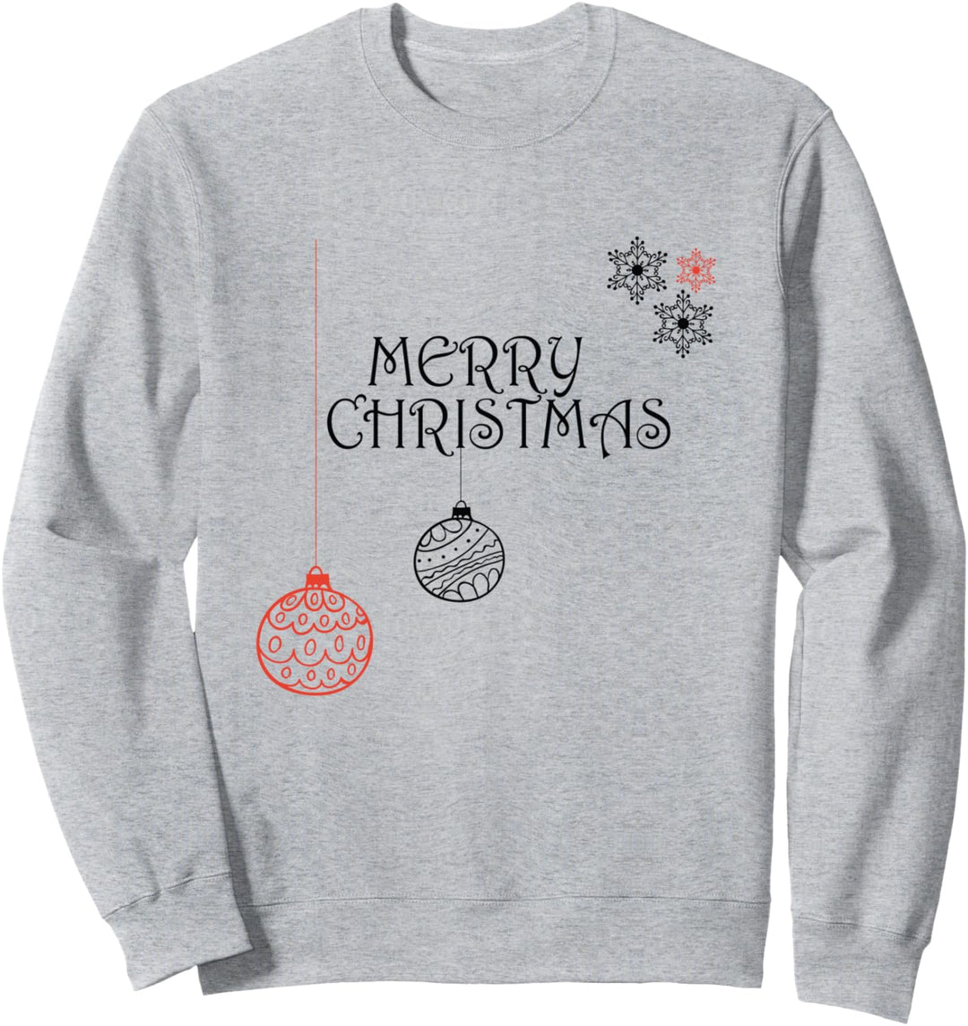 Merry Christmas - Christbaumkugeln - frohe Weihnachten Sweatshirt