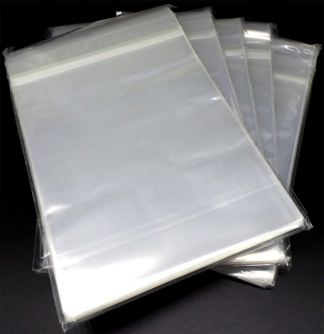 docsmagic.de 5 x 100 Resealable Regular Size Comic Bags 184 x 266-2 Mil - Hüllen mit Lasche - Wieder