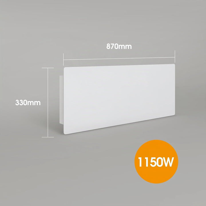 Infrarotheizung Deckenmontage mit Thermostat 1150 Watt, Deckenheizung Infrarot Deckenheizstrahler, A