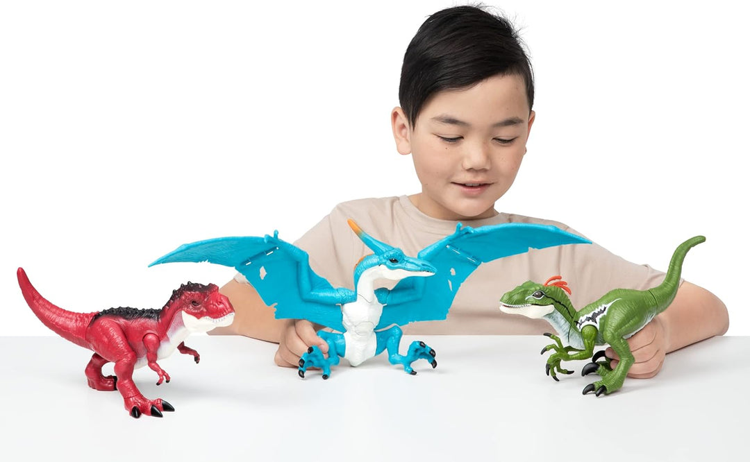 Robo Alive Dino Action Dinosaurier T-Rex, batteriebetriebenes Roboterspielzeug, realistische Dinosau