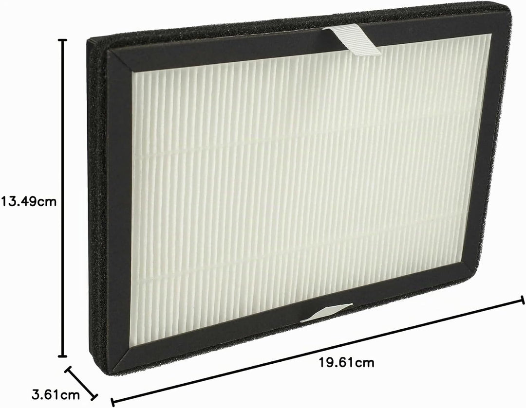 vhbw 4X Partikelfilter kompatibel mit Rowenta Eclipse QU5030, QU5072, QU5060, QU5062 Luftreiniger, L