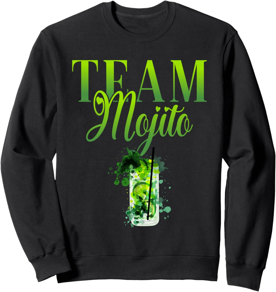 Junggesellinnenabschied Team Mojito Cocktail für Barkeeper Sweatshirt