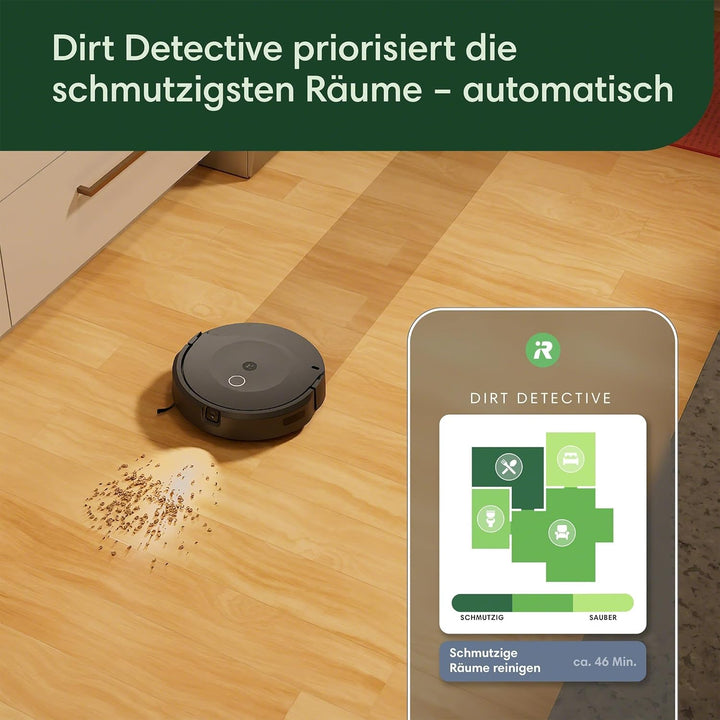 iRobot Roomba Combo 10 Max – Saugroboter 2-in-1 mit Station – Selbstentleerung/Befüllen und Reinigun