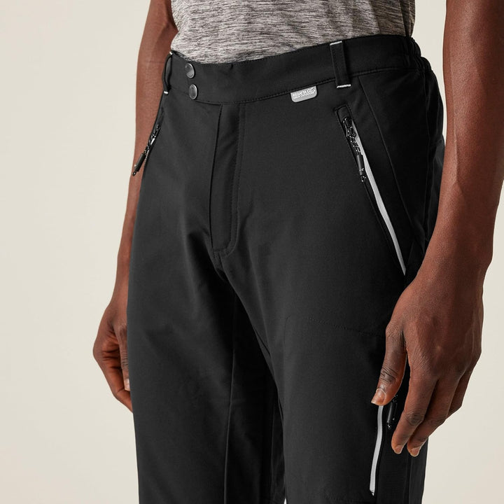 Regatta Mountain Winter Trousers Herrenhose, Stretch, sehr dehnbar, wasserabweisend, mit elastischem