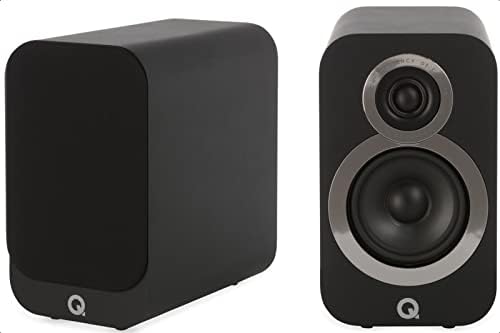 Q Acoustics Q 3010i Regaldiffusoren (Paar), schwarz, Schwarz