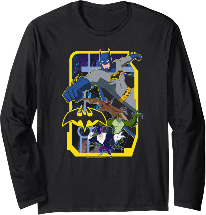 Batman Unlimited Unlimited Villains Langarmshirt