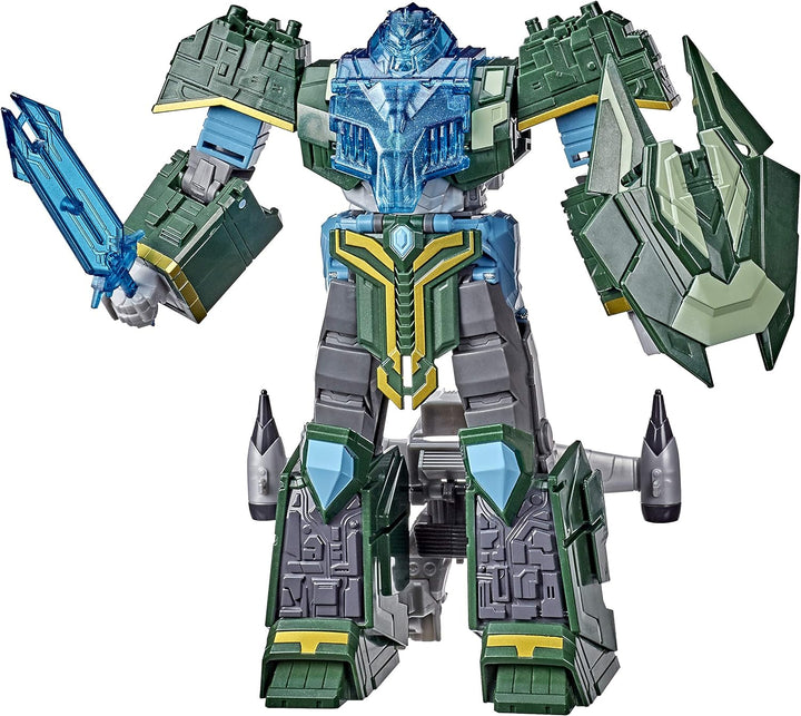 Transformers Bumblebee Cyberverse Adventures Ultimate Iaconus Action-Figur, Energon Armor, ab 6 Jahr