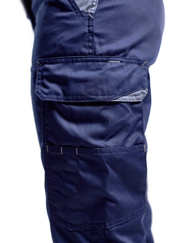 Blakläder Damen-Bundhose "Industrie", 1 Stück, Grösse C42, marineblau / grau, 710418008994C42 Marine