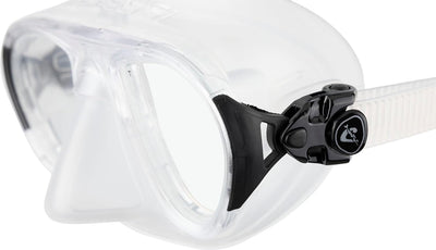 Cressi Calibro Tauchmaske Transparent/Schwarz, Transparent/Schwarz