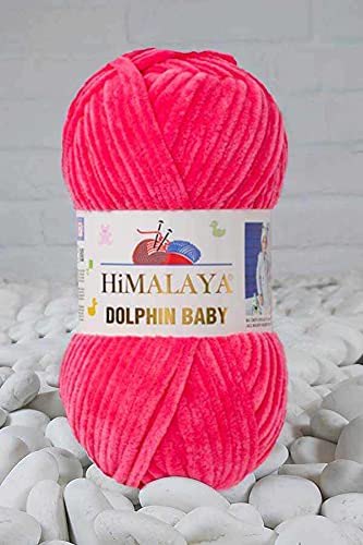 3 Knäuel Himalaya Delphin Baby Garn 395 Yards 3x100g Super Bulky Baby Blanket Garn (80324), 80324