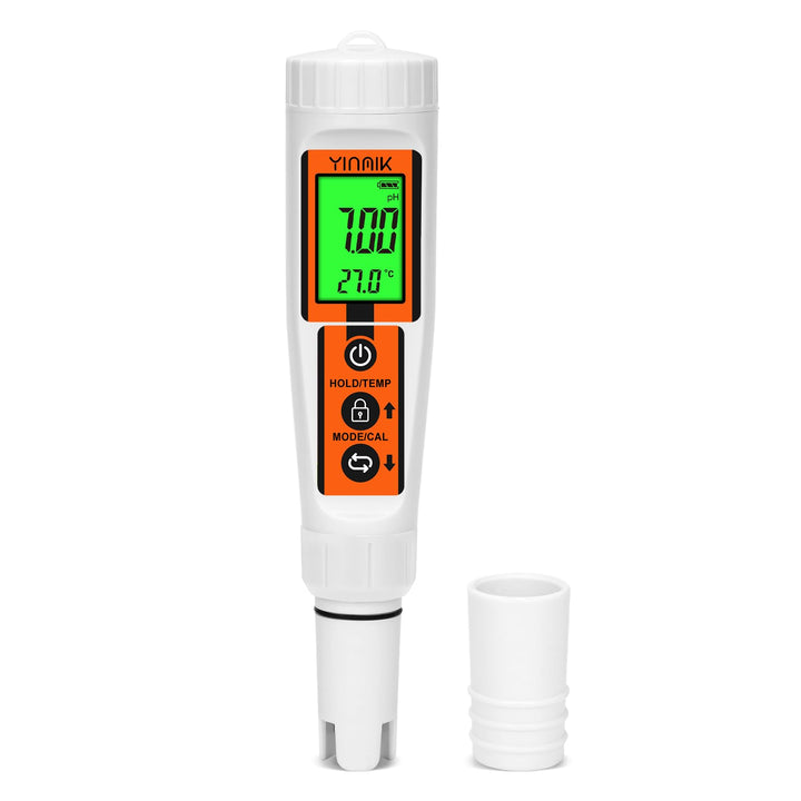 Wasserstoff Wassertester, YINMIK Wasserstoff Wasserflasche, Digitales 4 in 1 pH ORP Messgerät und Wa