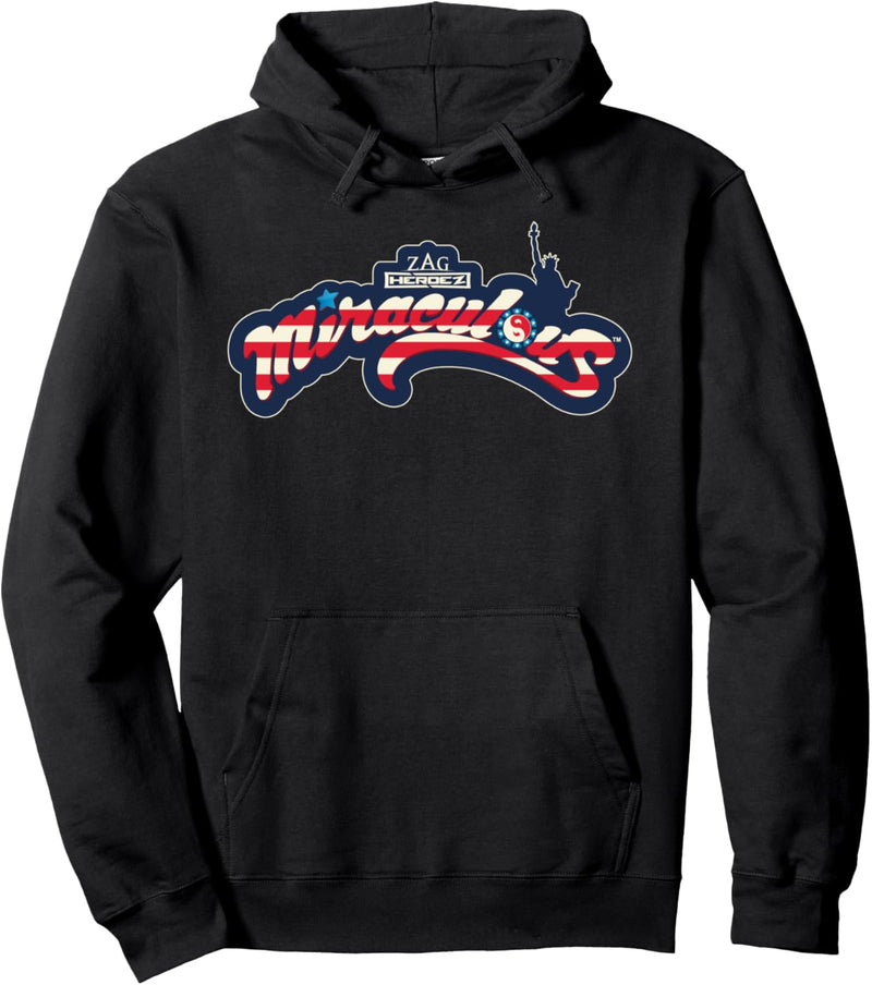 Miraculous Ladybug 4th of July Logo Pullover Hoodie