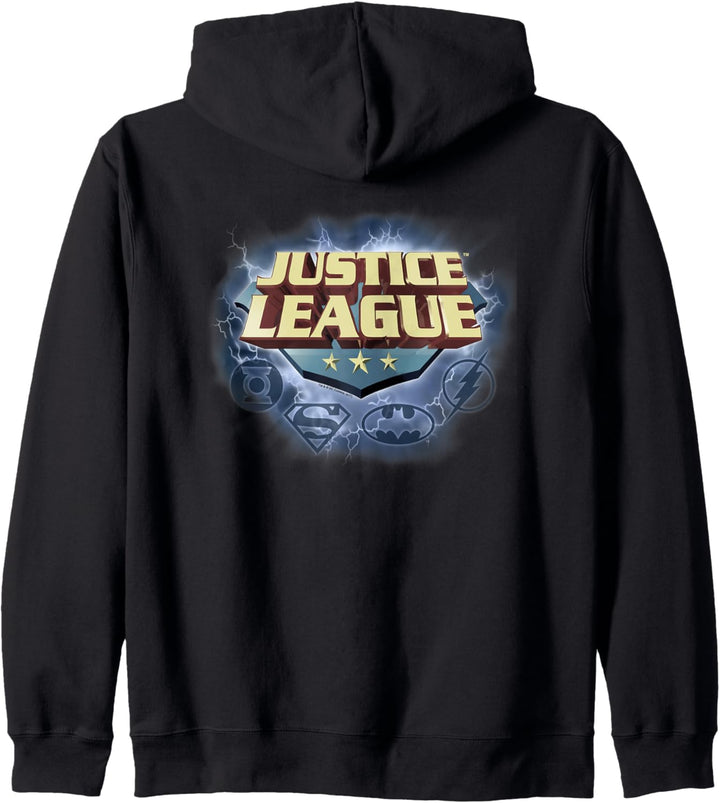 Justice League Storm Logo Kapuzenjacke