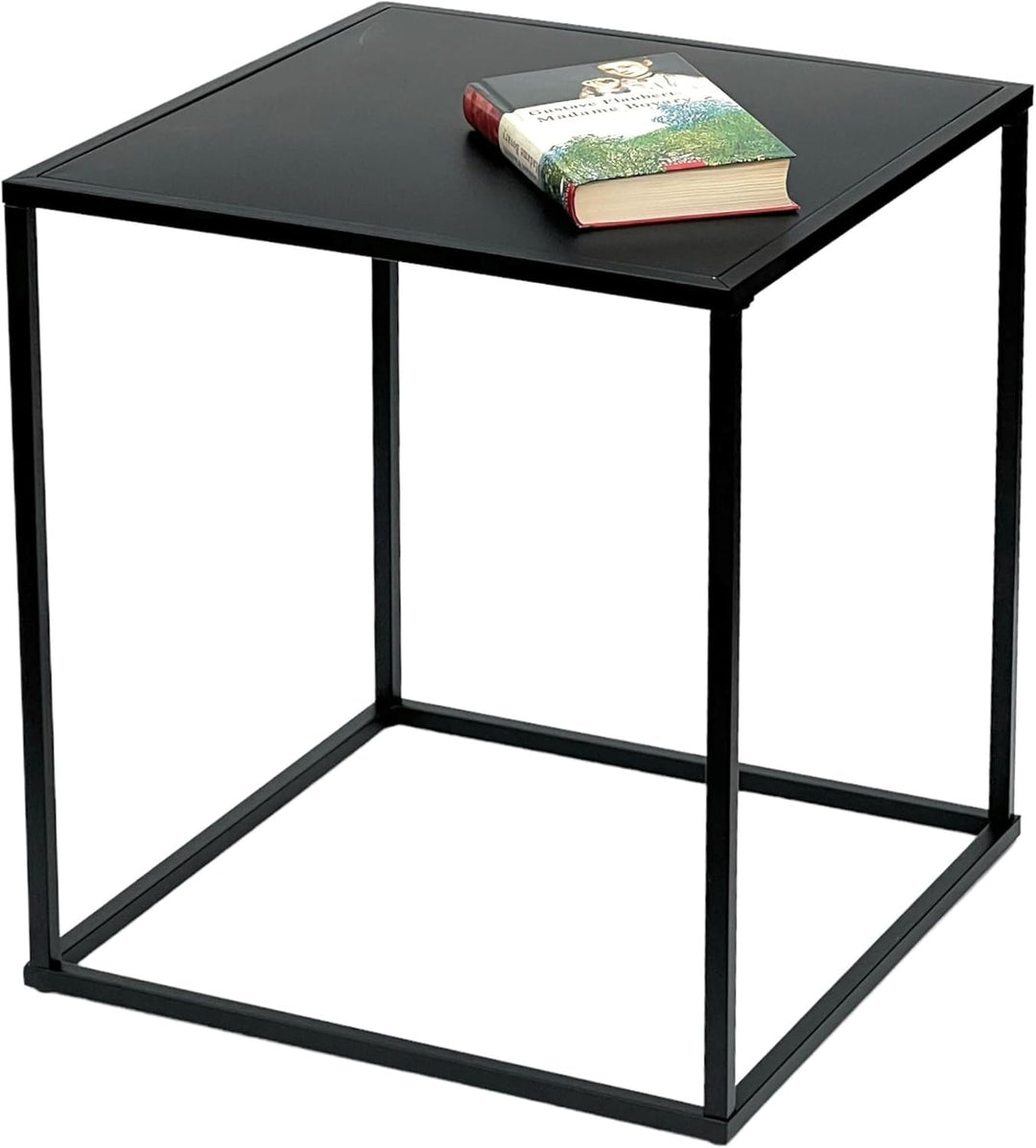 DanDiBo Couchtisch Schwarz Metall S Beistelltisch Wohnzimmer 96252 Tisch Beistelltisch 42 cm Sofatis
