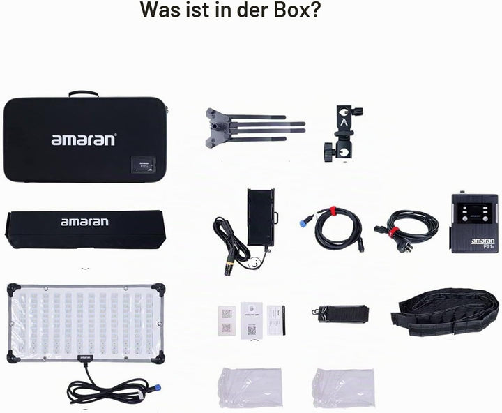 Aputure Amaran F21x 100W Flex LED Light Mat, Bi-Color 2500K-7500K Video Light Support DMX Sidus Link
