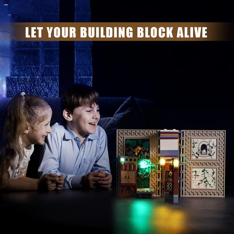 cooldac LED-Beleuchtungsset für Lego 76384 Harry Potter Hogwarts Moment: Kräuterkundeunterricht Set,