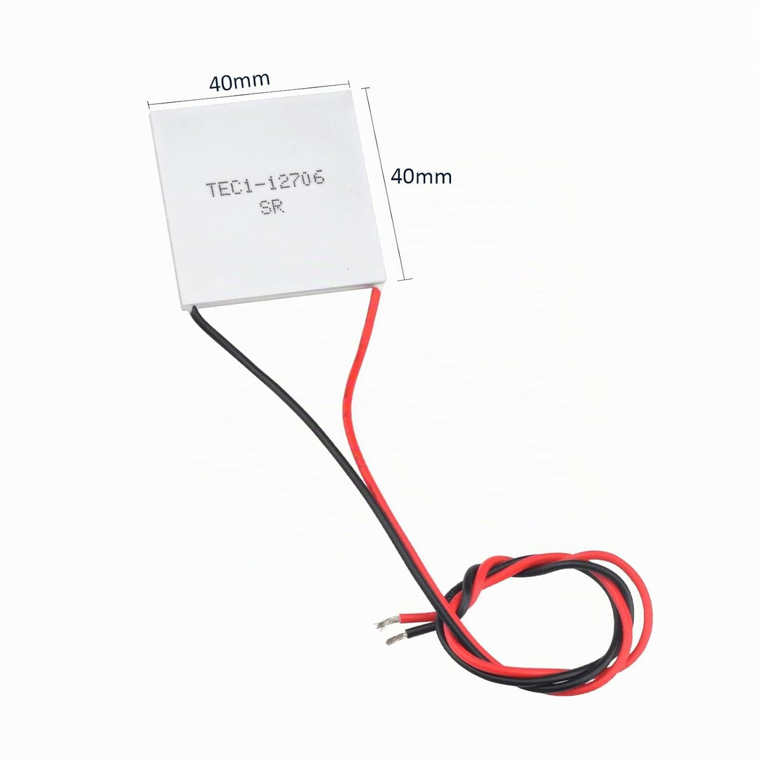 Diymore 10PCS Peltier Modul TEC1-12706 Kühlkörper Thermoelektrische Kühler Peltierelement 12V 6A 60W