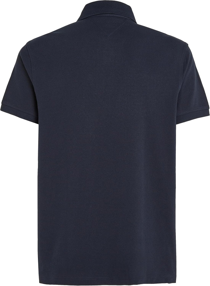 Tommy Hilfiger Herren Poloshirt Kurzarm 1985 Regular Fit XS Blau (Desert Sky), XS Blau (Desert Sky)