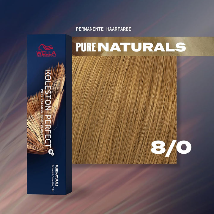Wella Professionals Koleston Optimal Pure Naturals - Permanente Haarfarbe - Coloration mit bis zu 10