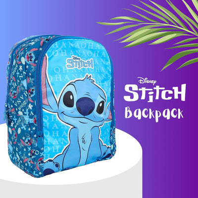 Disney Stitch Rucksack, Stitch-Schulrucksack, Jugendrucksack, Reiserucksack, Geschenk für Mädchen un