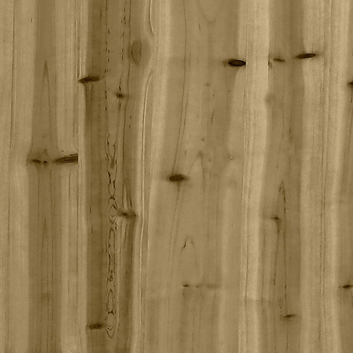 Spielturm Braun 52.5 x 85 x 239 cm Massives imprägniertes Holz für Garten, Kinder, Outdoor, Klettert