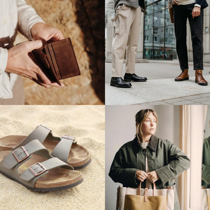 Eco Care Set– Schuhpflegeset mit natürlichen Inhaltsstoffen inkl. tiefenwirksamer Schuhreiniger, rei