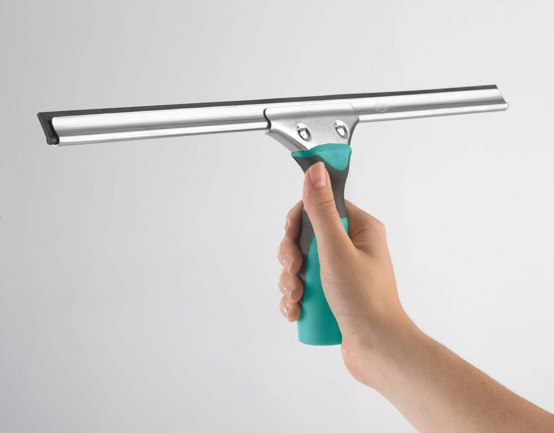 Leifheit Professional Fensterabzieher 45 cm mit Weichgummigriff, Abzieher mit hochflexibler Gummilip