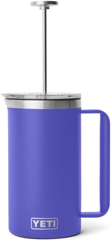 YETI Rambler Stempelkanne Mit DuraSip Keramikbeschichtung, Ultramarine Violet, 34 oz (1 L), Ultramar