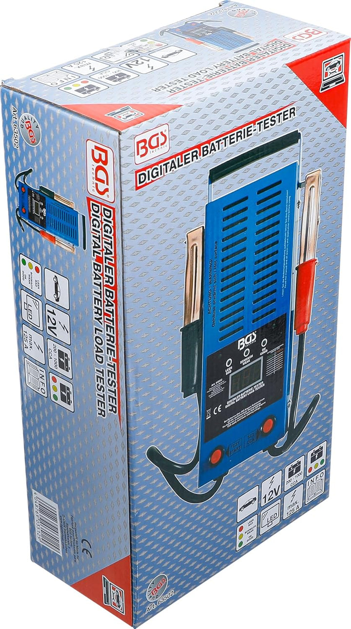 BGS 63502 | Digitaler Batterie-Tester | Batterie-Prüfer Variante 1, Variante 1