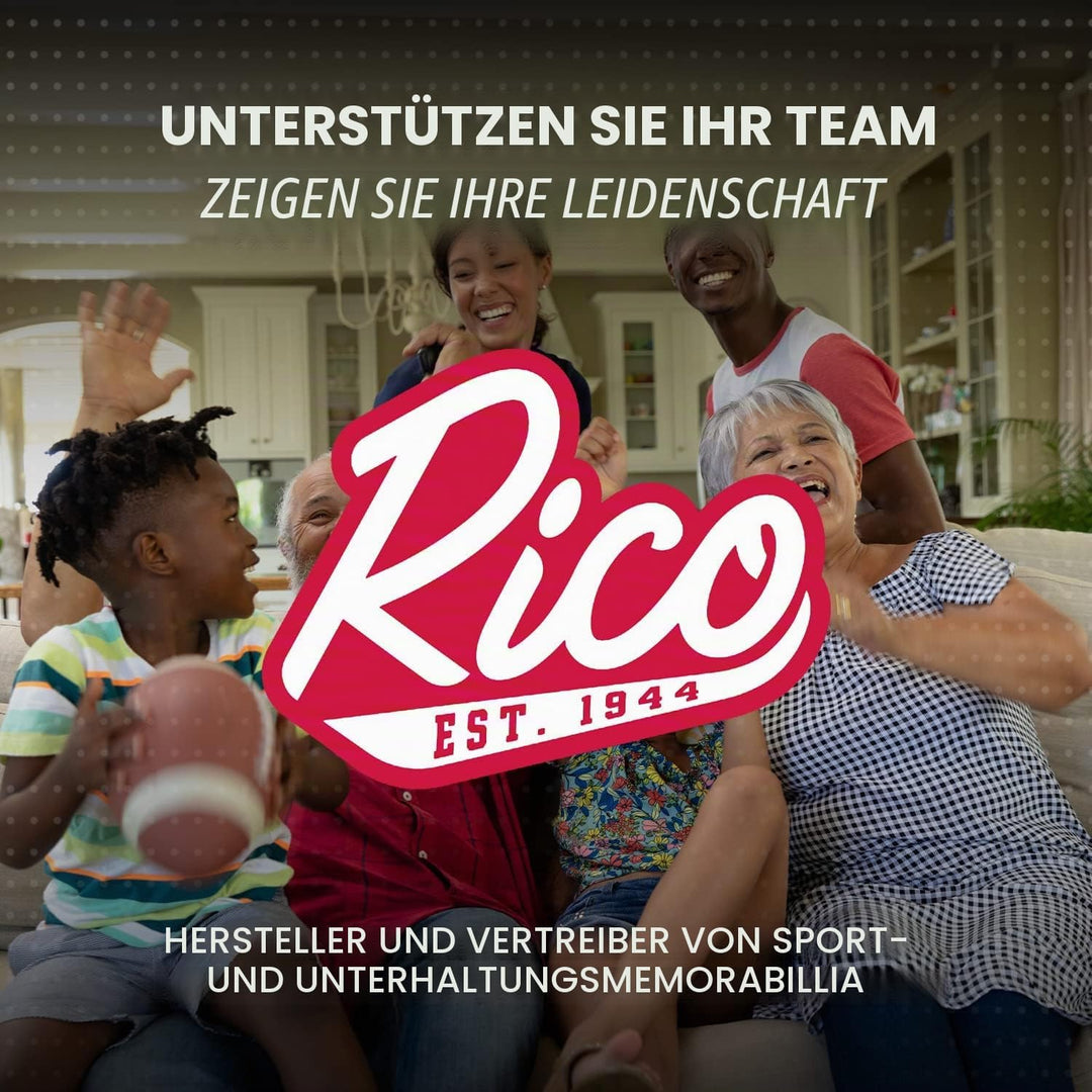 Rico Industries NFL Geldbörse mit Lasergravur, Braun San Francisco 49ers, San Francisco 49ers