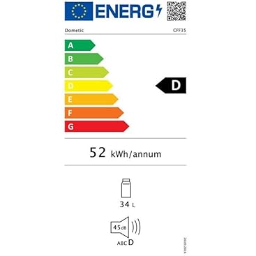 DOMETIC CoolFreeze CFF 35, tragbare elektrische Kompressor-Kühlbox, 34 Liter, 12/24 V und 230 V für