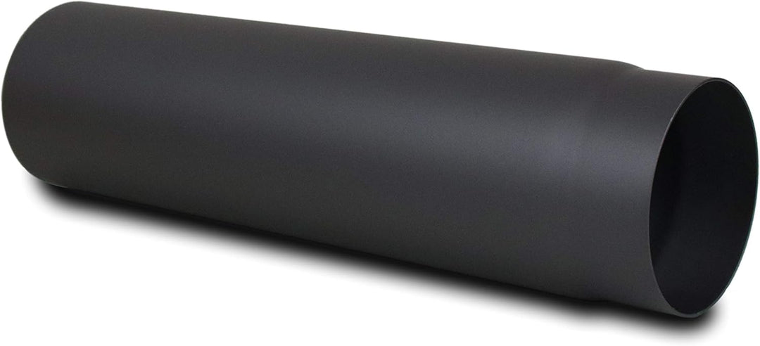 Ofenrohr 500 mm im Durchmesser DN 130 mm, Farbe: gussgrau - weitere Rohre aus unserem Sortiment, fin