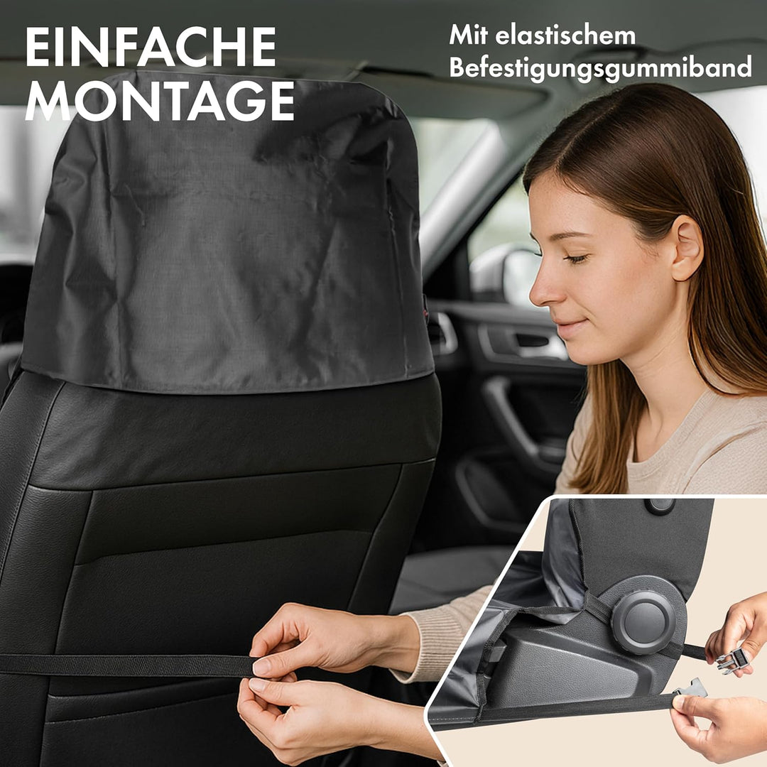 Walser Auto-Sitzauflage Dirty Harry, Universaler Auto Schutzbezug Werkstatt aus Polyester, Werkstatt