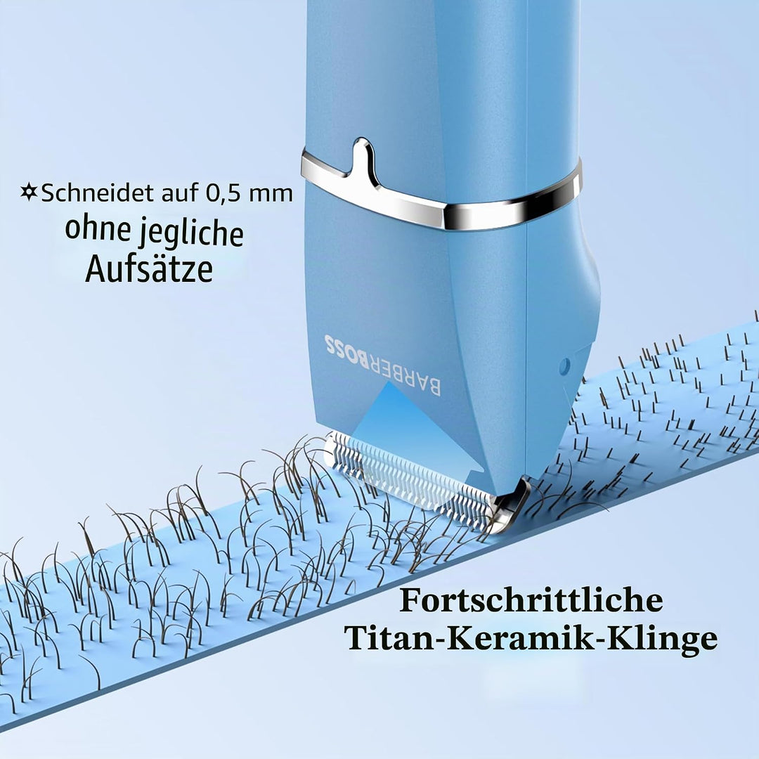 BarberBoss All-in-One Bartschneider Männer, Haarschneider Männer, Herrenpflege-Sets, Haartrimmer Män