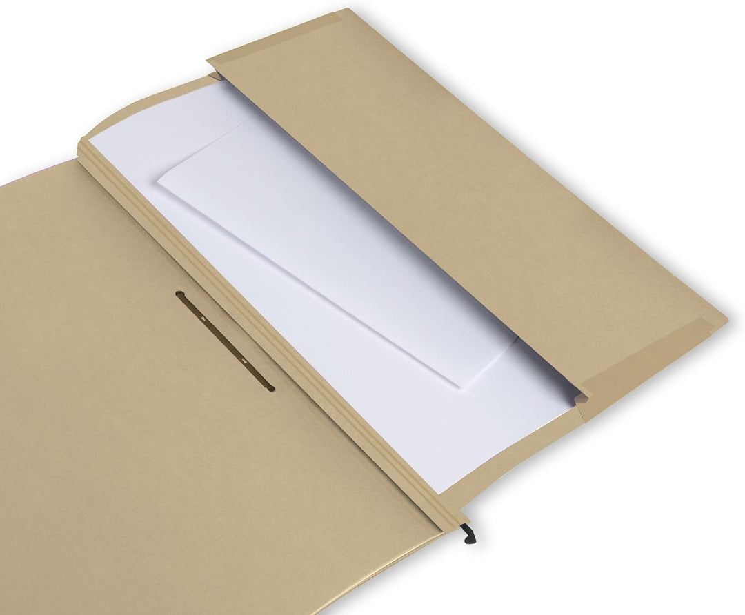 ELBA Projekt und Personalmappe vertic ULTIMATE, 5er Pack, DIN A4, Karton, braun 5er Pack Personalmap