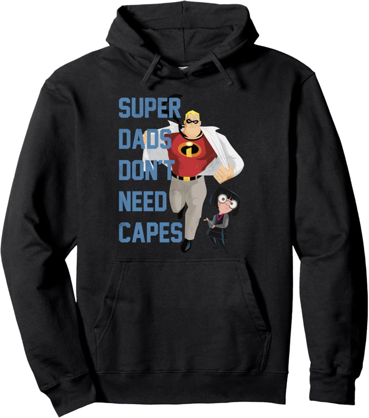 Disney Pixar Incredibles Mr. Incredible Super Dad Text Pullover Hoodie