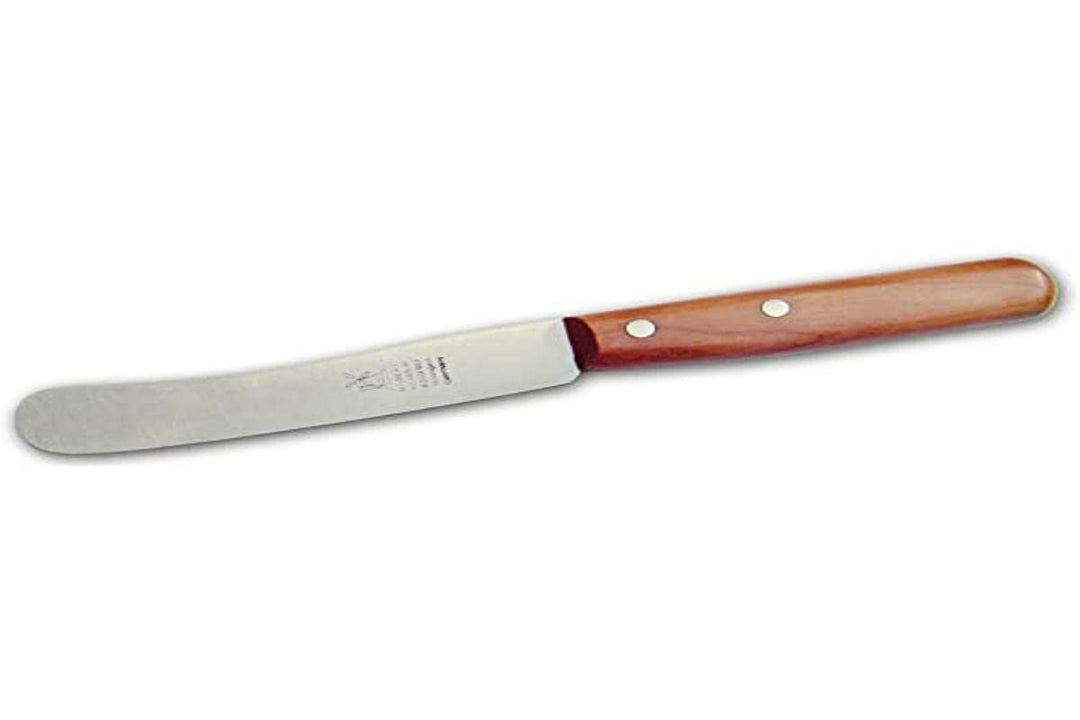 Windmühlen 2002 Frühstücksmesser Rostfrei und 118 mm Griff aus Kirsche