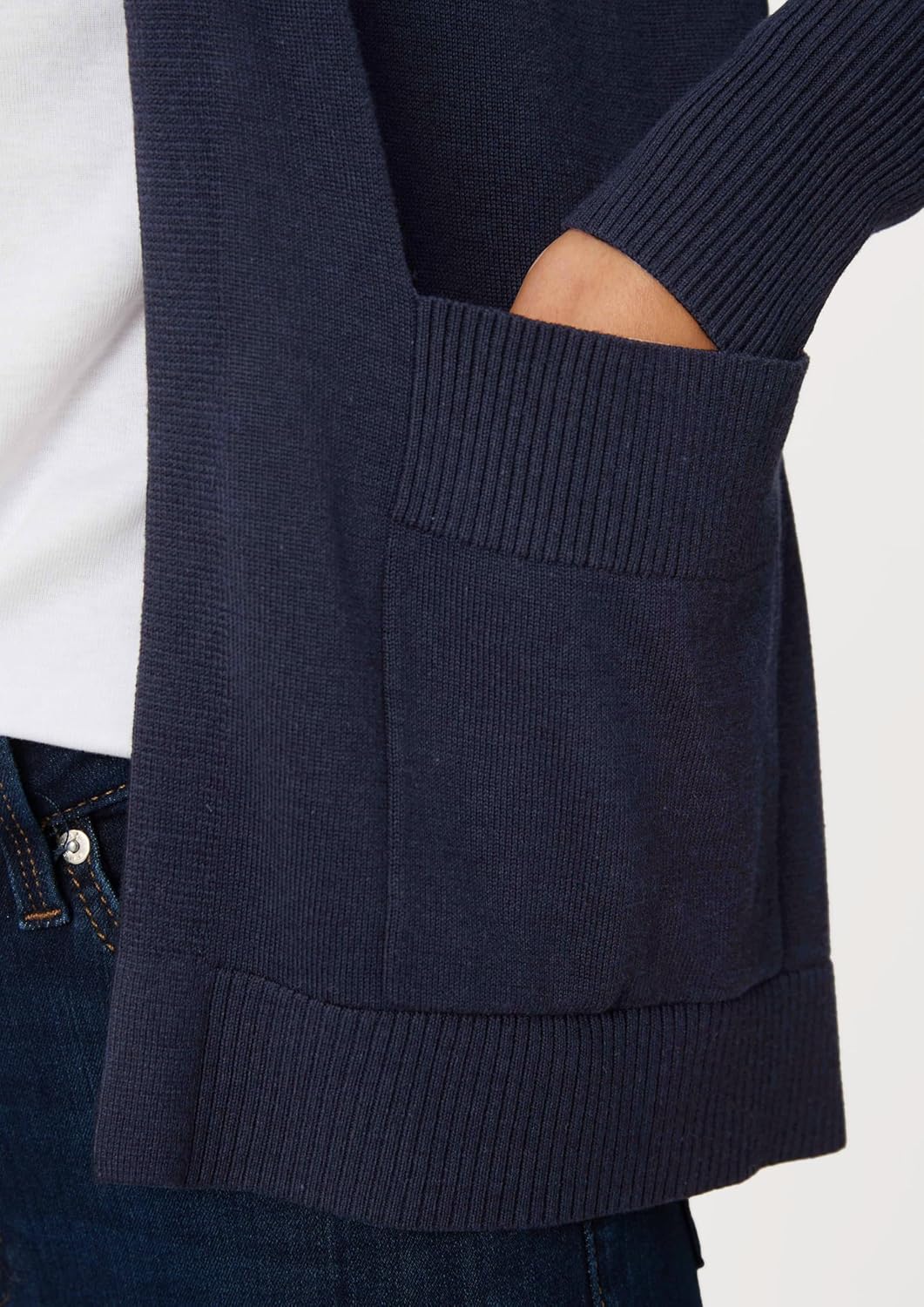 s.Oliver Strickjacke aus Viskosemix 32 5959_navy, 32 5959_navy