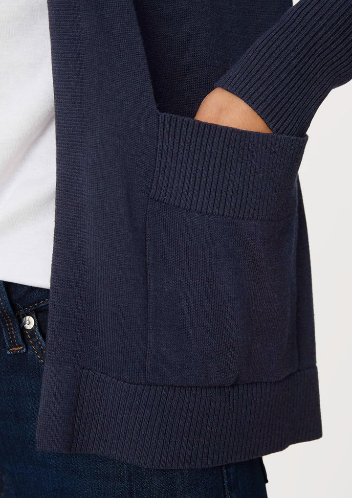 s.Oliver Strickjacke aus Viskosemix 32 5959_navy, 32 5959_navy