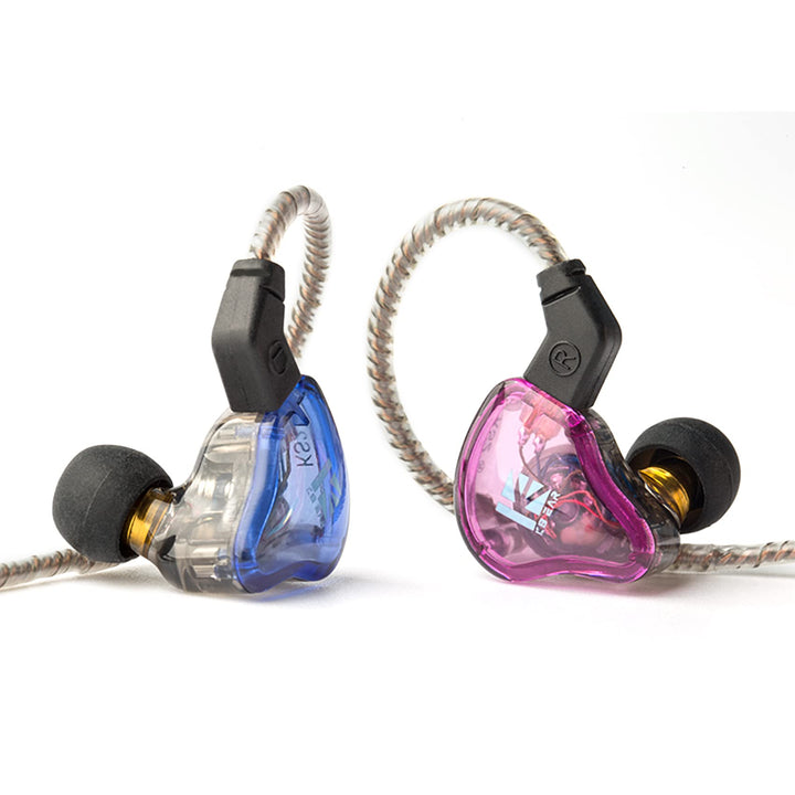 Yinyoo KBEAR KS2 In-Ear-Kopfhörer, KB KS2 Stereo-Basskopfhörer, 1BA+1DD Hybrid Over-Ear-Headset mit