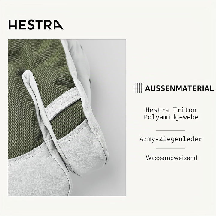 Hestra Sundborn Handschuh 8 Oliv, 8 Oliv