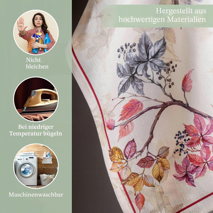 Maison d'Hermine Küchenhandtücher 3er-Set 100% Baumwolle 70 cm x 50 cm Wiederverwendbare Geschirrtüc