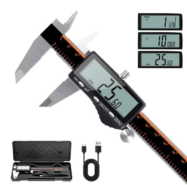 Messschieber Digital 150mm 6 Inch-Rechargeable, 6 Inch-Rechargeable