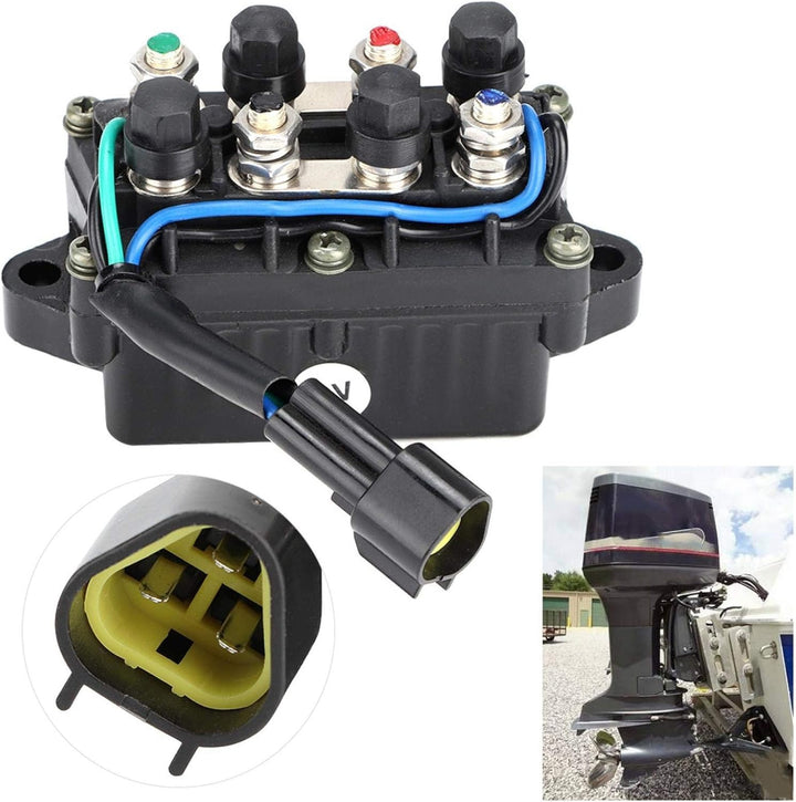 12V Power Trim Relais 61A81950100 Passend für 250PS Aussenbordmotor Ersetzt 250PS Aussenbordmotor Er