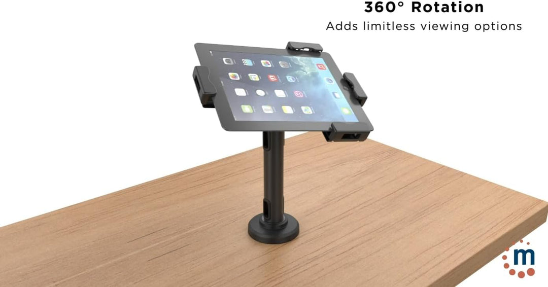 Manhattan 462112 Tisch- oder Wandhalterung mit Schloss für Tablet und iPad