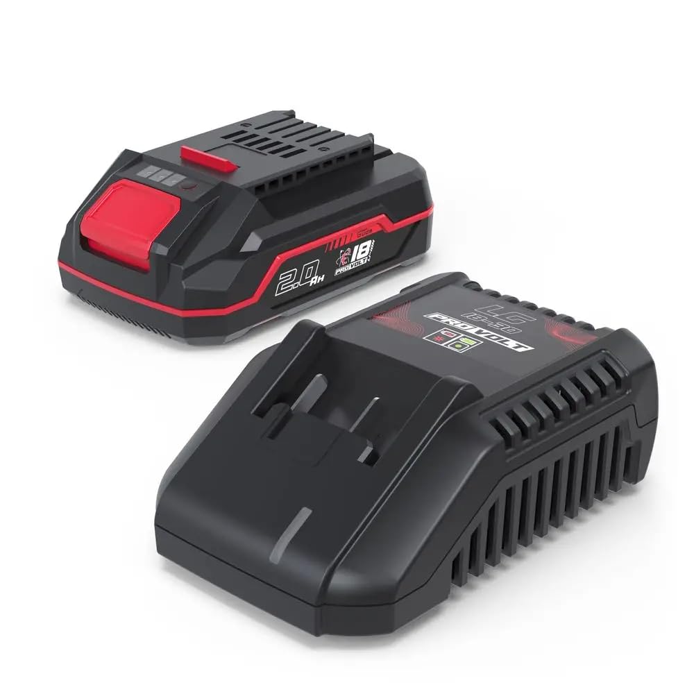 Güde Ladegerät & Akkupack Starter-Kit LGAP 18-3020 P (18 V Li-Ion, 2 Ah Akkupack & 3A Schnellladeger
