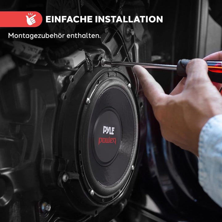 pyle PLPW12D Subwoofer Treiber 800W Subwoofer für Maschine