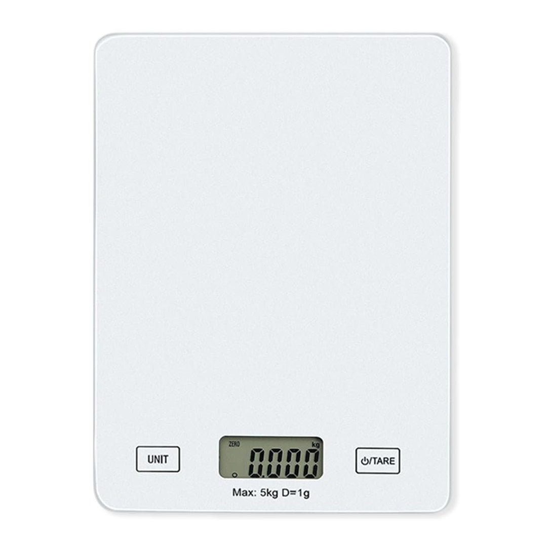 Küchenwaage Digital, digitale Küchenwaage bis zu 5 kg Tragkraft, Backwaage, klassisches Design, leic