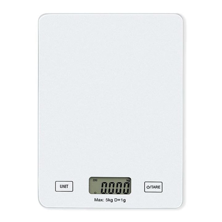 Küchenwaage Digital, digitale Küchenwaage bis zu 5 kg Tragkraft, Backwaage, klassisches Design, leic